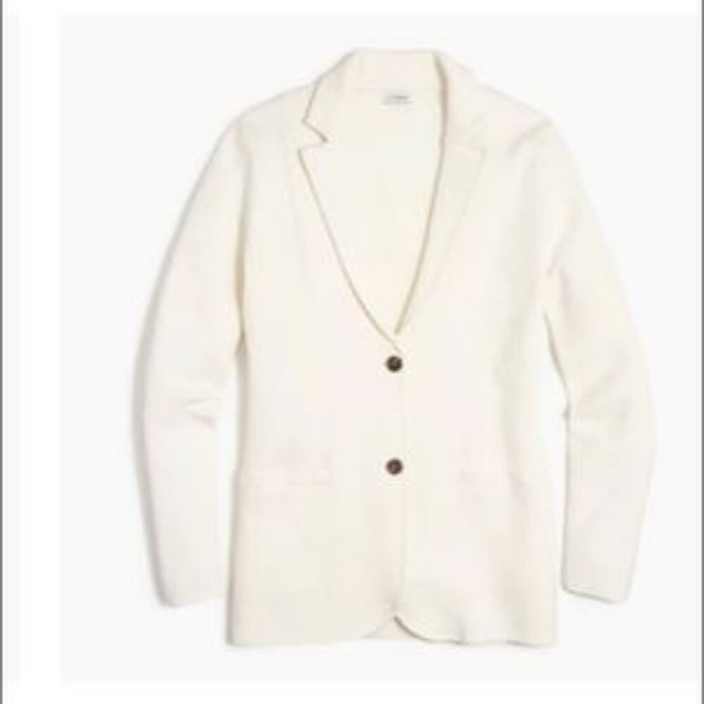 J Crew Sweater Blazer